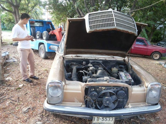 เบนซ์ตาตั้ง เครื่องดีเซล ภายในสวย ทะเบียนสวย 1ข 5533 กทม. ขับกลับ ขาย 55,000