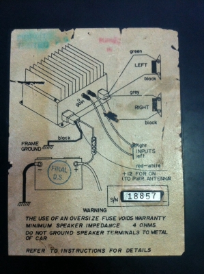 Power AMP LINEAR 300W RMS HI END Made in USA มือ 2 Power AMP LINEAR 300W RMS HI END Made in USA มือ 2