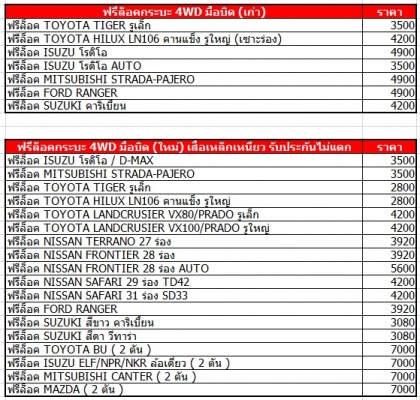 ดีเคเซียงกง ฟรีล้อค 4wd มีทั้งเก่าเเละใหม่ คุณภาพเยีย่ม