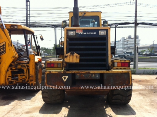 รถตัก ยี่ห้อ KOMATSU รุ่น WA350-1 S/N 208XX บจก.สหสินอีควิปเม้นท์ โทร.081-5851880, 02-5168100-1 www.sahasinequipment.com