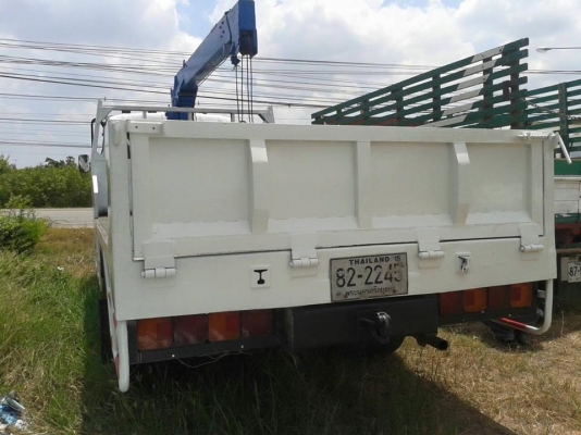 ขาย6ล้อ มิตซู FUSO 165 ติดเครน3ตัน 1ชัก2ปอก กระบะยาว4.80เมตร สภาพพร้อมใช้งาน เอกสารเล่มทะเบียนพร้อมโอน แชชซีสวย เครื่องดี พ.เพาเวอร์ ภายในสวย