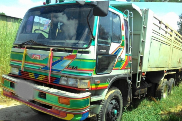 ขาย HINO 3M พ่วงแม่ลูก สองเพลาดั๊ม