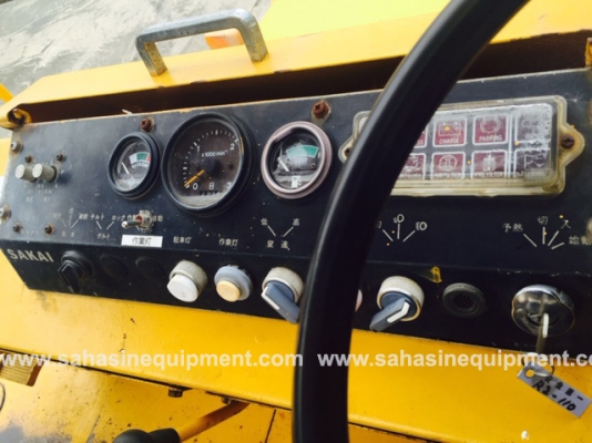 รถบด ยี่ห้อ SAKAI รุ่น R2S S/N 10480 บจก.สหสินอีควิปเม้นท์ โทร.081-5851880, 02-5168100-1 www.sahasinequipment.com