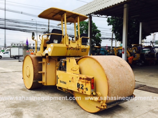 รถบด ยี่ห้อ SAKAI รุ่น R2S S/N 12403 บจก.สหสินอีควิปเม้นท์ โทร.081-5851880, 02-5168100-1 www.sahasinequipment.com รถบด ยี่ห้อ SAKAI รุ่น R2S S/N 12403 บจก.สหสินอีควิปเม้นท์ โทร.081-5851880, 02-5168100-1 www.sahasinequipment.com
