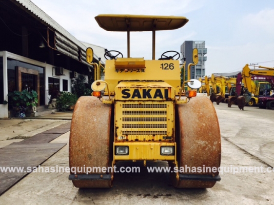 รถบด ยี่ห้อ SAKAI รุ่น R2S S/N 12403 บจก.สหสินอีควิปเม้นท์ โทร.081-5851880, 02-5168100-1 www.sahasinequipment.com รถบด ยี่ห้อ SAKAI รุ่น R2S S/N 12403 บจก.สหสินอีควิปเม้นท์ โทร.081-5851880, 02-5168100-1 www.sahasinequipment.com