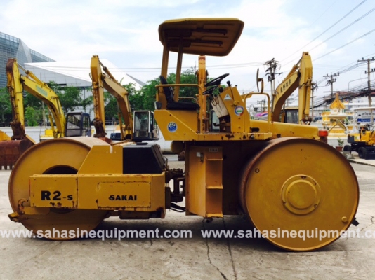 รถบด ยี่ห้อ SAKAI รุ่น R2S S/N 12403 บจก.สหสินอีควิปเม้นท์ โทร.081-5851880, 02-5168100-1 www.sahasinequipment.com รถบด ยี่ห้อ SAKAI รุ่น R2S S/N 12403 บจก.สหสินอีควิปเม้นท์ โทร.081-5851880, 02-5168100-1 www.sahasinequipment.com