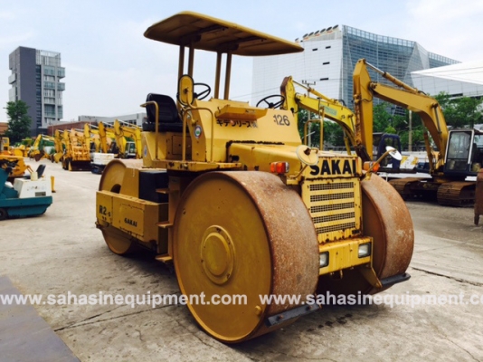 รถบด ยี่ห้อ SAKAI รุ่น R2S S/N 12403 บจก.สหสินอีควิปเม้นท์ โทร.081-5851880, 02-5168100-1 www.sahasinequipment.com รถบด ยี่ห้อ SAKAI รุ่น R2S S/N 12403 บจก.สหสินอีควิปเม้นท์ โทร.081-5851880, 02-5168100-1 www.sahasinequipment.com