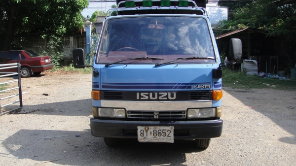 ISUZU NKR ดั๊ม3คิว เครื่อง4BE1(110แรง)เครื่องดี ดั๊มดี แอร์ ฟิล์ม เพาเวอร์ รถสวยพร้อมใช้