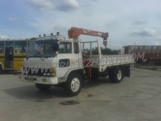 รถบรรทุกติดเครน ISUZU 6 ล้อ FTR12HA   เครน 3 ตัน ปีจดทะเบียน 2538