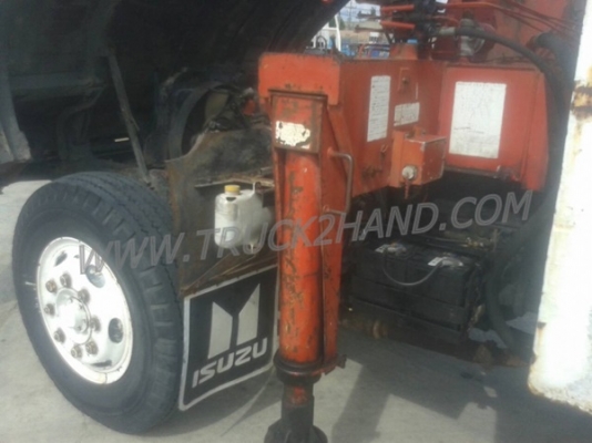รถบรรทุกติดเครน ISUZU 6 ล้อ FTR12HA   เครน 3 ตัน ปีจดทะเบียน 2538