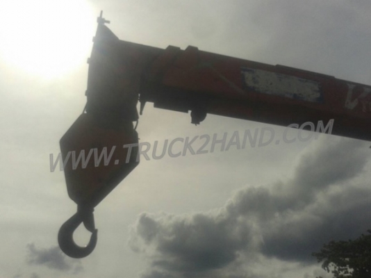 รถบรรทุกติดเครน ISUZU 6 ล้อ FTR12HA   เครน 3 ตัน ปีจดทะเบียน 2538