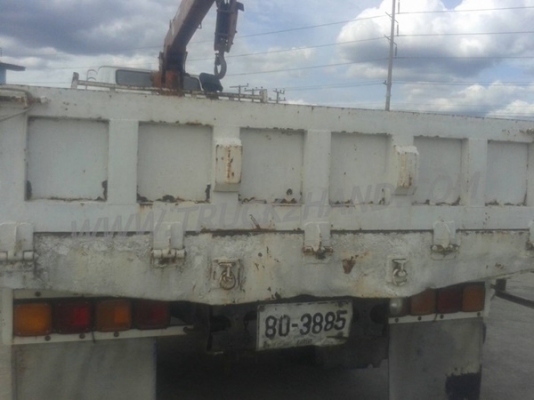 รถบรรทุกติดเครน ISUZU 6 ล้อ FTR12HA   เครน 3 ตัน ปีจดทะเบียน 2538