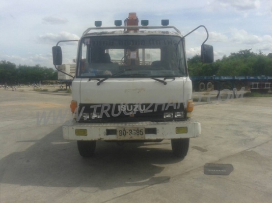 รถบรรทุกติดเครน ISUZU 6 ล้อ FTR12HA   เครน 3 ตัน ปีจดทะเบียน 2538