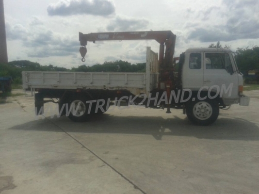 รถบรรทุกติดเครน ISUZU 6 ล้อ FTR12HA   เครน 3 ตัน ปีจดทะเบียน 2538