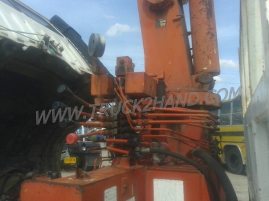 รถบรรทุกติดเครน ISUZU 6 ล้อ FTR12HA   เครน 3 ตัน ปีจดทะเบียน 2538