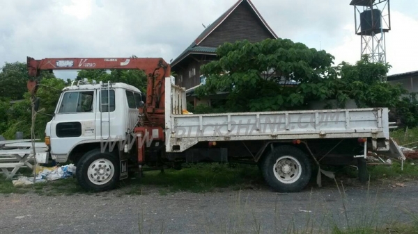 รถบรรทุกติดเครน ISUZU 6 ล้อ FTR12HA   เครน 3 ตัน ปีจดทะเบียน 2538