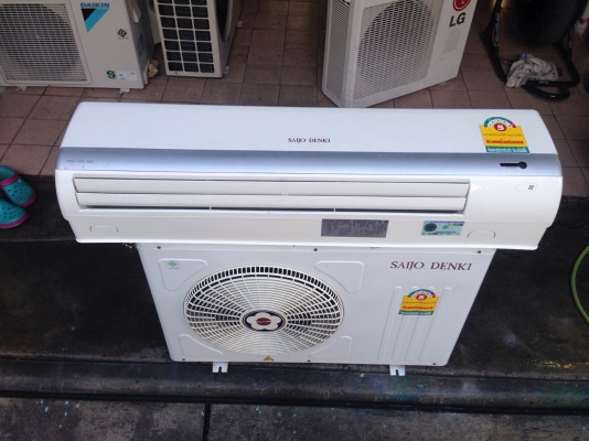 **** ขายแอร์ SAIJO DENKI 18000 BTU สภาพสวย ****