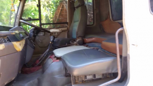 ขายรถบรรทุกสิบล้อดัมพ์ MITSUBISHI TURBO TF ซีเรียล 3,9xx เครื่องเดิม 6D16 turbo 220 แรง กระบะดัมพ์เหล็ก