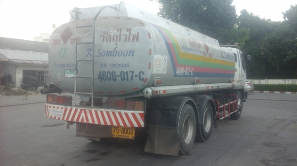 ขายรถสิบล้อMMTFN617เครือง225แรงม้าปี46รถนํ้ามันโหลดล่าง