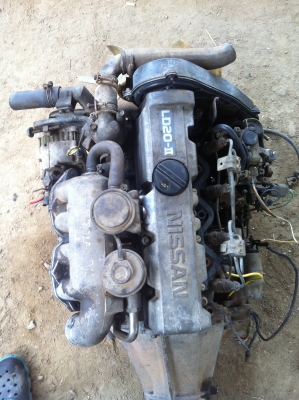 ขายเครื่องพร้อมเกียร์ นิสสัน LD20 ฝาเรียบ ขายเครื่องพร้อมเกียร์ นิสสัน LD20 ฝาเรียบ