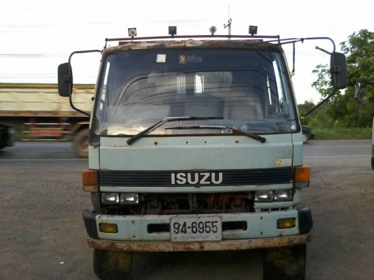 รถ6ล้อ ISUZU Rocky185แรงม้า กระบะดั้มดิน เบรคทิฟฟี่
