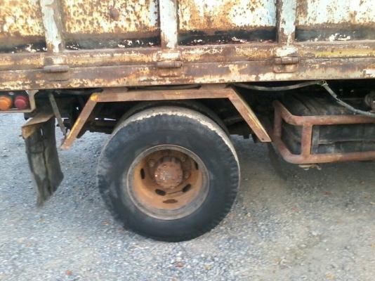 รถ6ล้อ ISUZU Rocky185แรงม้า กระบะดั้มดิน เบรคทิฟฟี่