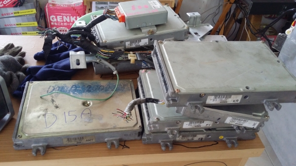 ขาย กล่องเครื่องยนต์ honda  F22a  B20B  D17a D16a