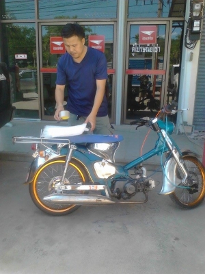 ขาย C90 ถังเเยก เครื่องเดิมแฝง 4 เกียร์ ลูก125 ก้านเวฟ สภาพสวยๆ(ไม่มี ท.บ. เเต่ออกใบซื้อขายให้จากทางร้าน) ค่าตัว 10500 บาท สนใจทักเเชทหรือโทรสอบถาม 089-8054390 / 083-9008343 โอ๋ อยู่จังหวัด ลพบุรี