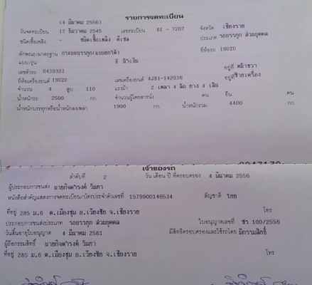 ขายรถบรรทุก 4 ล้อดัมพ์