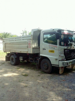 ขายรถบรรทุก 6 ล้อดัมพ์ HINO MEGA 150 แรงม้าปี 2554 ราคา 850000
