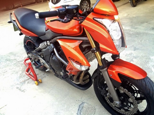 KAWASAKI ER6N ปี2009 สภาพนางฟ้าครับ สีเดิมทั้งคันไม่ล้มไม่ชน วิ่งมา2xxxxโล ท่อเดิม