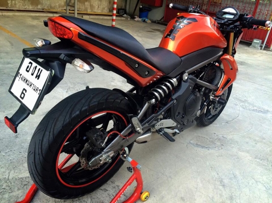 KAWASAKI ER6N ปี2009 สภาพนางฟ้าครับ สีเดิมทั้งคันไม่ล้มไม่ชน วิ่งมา2xxxxโล ท่อเดิม