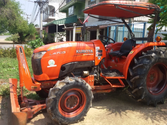 ปัญญาแทรคเตอร์..จัดมาให้ครับ ด่วน!!!คูโบต้า L4708  พร้อมใบมีดคานล่าง FD185 พร้อมโรตาลี RX182 เล่มทะเบียนพร้อม ทำงาน 1105ชม. สภาพเดิมๆ