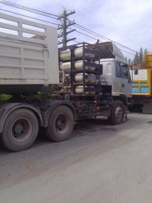 ==ขายNISSAN UD430 ปี40 CNG 280000...