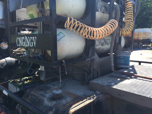 ==ขายNISSAN UD430 ปี40 CNG 280000...