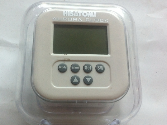 นาฬิกา AURORA CLOCK มีลูกเล่นมาให้เยอะ เชื่อมต่อกับคอมได้ด้วย MINI USB