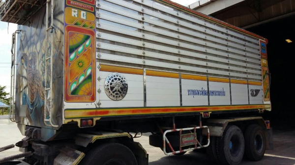 ขายรถพ่วง 24 ล้อ แม่-ลูก กระบะเนียมคอกเกษตรดั้ม HINO PROFIA P11C-320 เกียร์ 7 เกียร์เดินหน้า รถสวยมากๆ ราคา1750000 ต่อรอง สนใจโทรจองด่วน