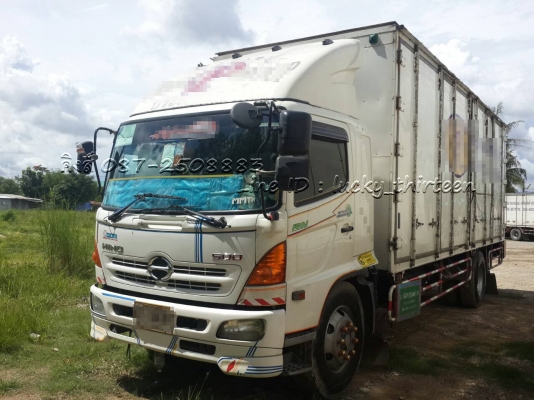 ขาย Hino MEGA500 6ล้อ ตู้10บาน ปี55