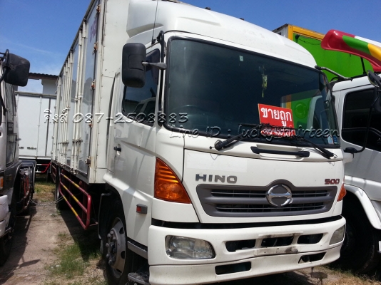 ขาย Hino MEGA500 6ล้อ ตู้10บาน ปี55