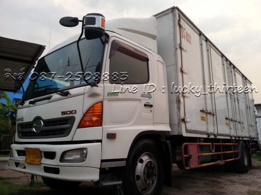 ขาย Hino MEGA500 6ล้อ ตู้10บาน ปี55