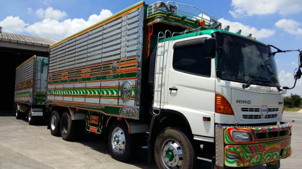 ขายรถพ่วง 24 ล้อ แม่-ลูก กระบะเนียมคอกเกษตรดั้ม HINO 344 ปี.54 เบรคแห้ง รถสวยวิ้งน้อย ราคา.2750000 สนใจรีบจองด่วน