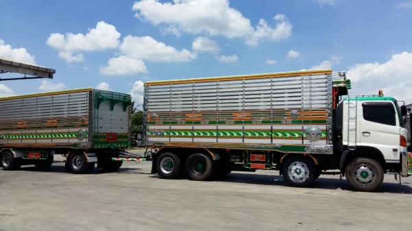ขายรถพ่วง 24 ล้อ แม่-ลูก กระบะเนียมคอกเกษตรดั้ม HINO 344 ปี.54 เบรคแห้ง รถสวยวิ้งน้อย ราคา.2750000 สนใจรีบจองด่วน