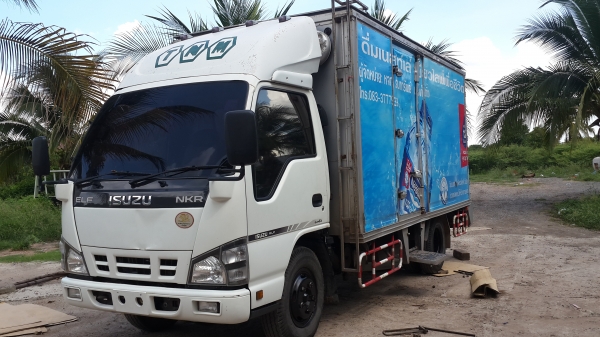 ขายNKR 130แรง  เทอโบ ปี 51 ตู้ 3 บาน