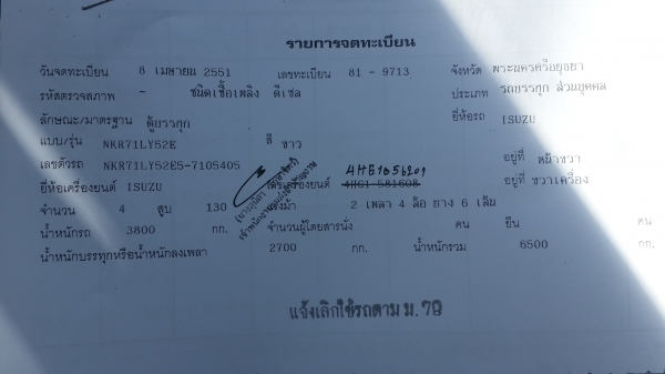 ขายNKR 130แรง  เทอโบ ปี 51 ตู้ 3 บาน