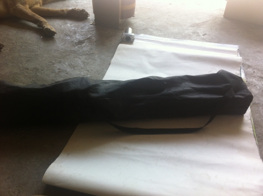 เก้าอี้พับแบบพกติดตัวแบบนั่งคนเดัยวจากญี่ปุ่น สภาพสวยใหม่มาก