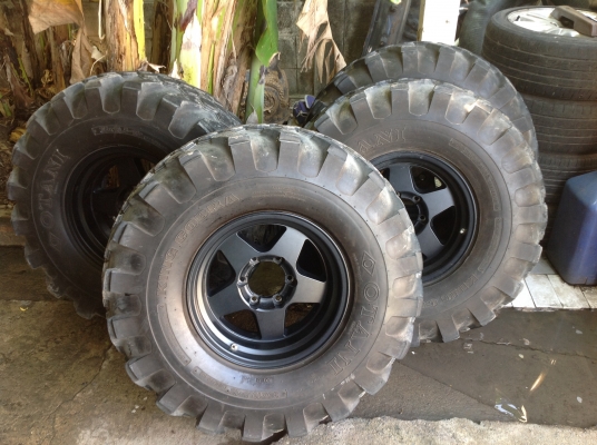 ขายล้อ ติดยางคิงครอปบร้า35ขอบ16ปี12