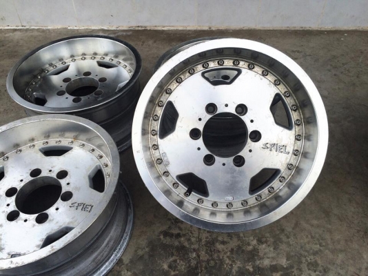 ขายล้อ SPIEL3 ชิ้นแท้ 15x8" ET-1 6 รูกระบะ ประมูลจากญี่ปุ่น