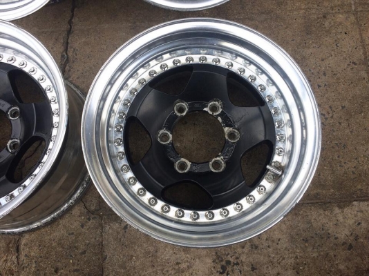 ขายล้อ BERG 3 ชิ้นแท้ 15x8" ET0 6รูกระบะ ประมูลจากญี่ปุ่น