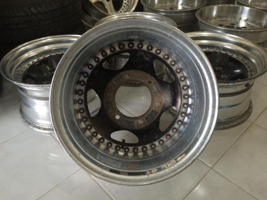 ขายล้อ BERG 3 ชิ้นแท้ 15x8" ET0 6รูกระบะ ประมูลจากญี่ปุ่น