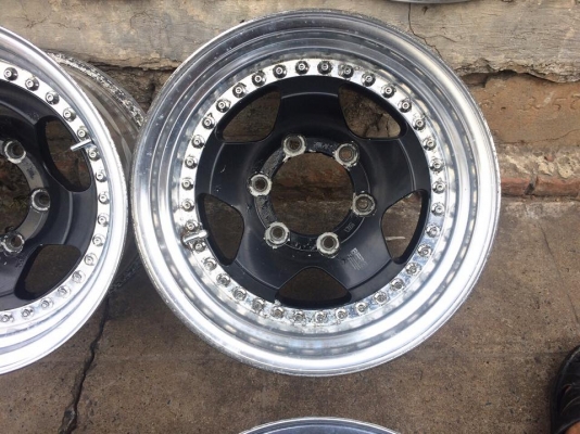 ขายล้อ BERG 3 ชิ้นแท้ 15x8" ET0 6รูกระบะ ประมูลจากญี่ปุ่น
